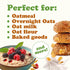 2 1 Food to Live Organic Instant Rolled Oats, Pounds - Ready in Minute Non-GMO Whole Grain Oatmeal. Good Source