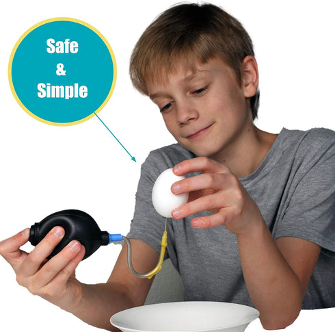 Millbrook Way Egg Art Kit with Egg Blower Pump and Decorating Tool