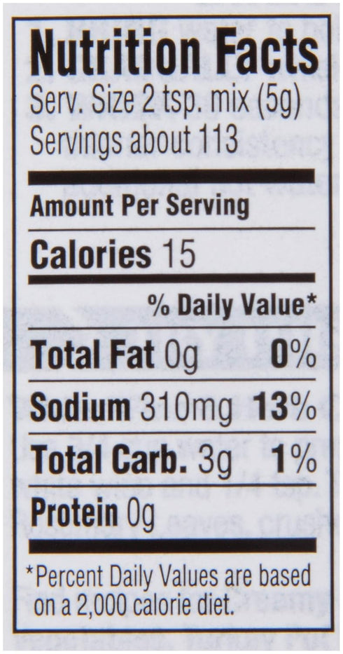 20 oz McCormick Premium Poultry Gravy Mix