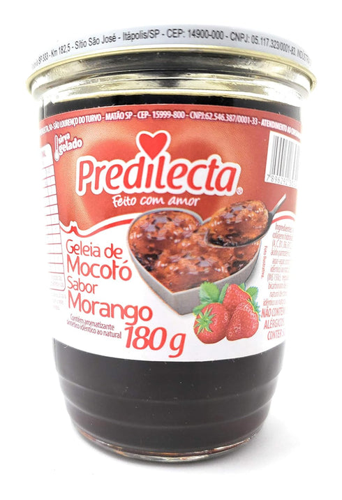 Predilecta (3 Pack, 540g) Mocoto Strawberry Flavored Jam Total