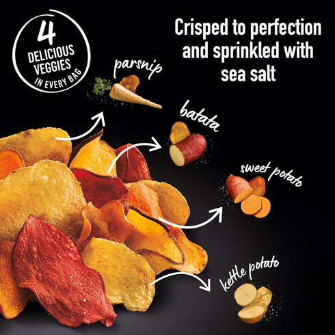 5 oz Terra Vegetable Chips, Original Vegetable Chips with Sea Salt