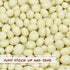 1 Lb (16 Oz) White Chocolate Covered Espresso Beans - by It's Delish, Bulk | Coffee Lovers Snack | Gourmet Chocolates