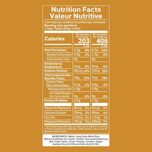 7.2g 1 Pack 6 (12 8.8 oz Eat Regal Gourmet Ready to Eat Roasted Chicken Flavoured Rice Cups, Protein per Sleeve, Minute