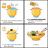 CHIRAMEN Seafood Veggie Mix Dried Ramen Toppings, Shrimp, Fishcake, Imitation Crab, Squid, Plant-Based Beef, Eggs
