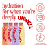 12 Pack Unwell Hydration Electrolyte Drink For Rapid Hydration + Focus Blackberry Acai