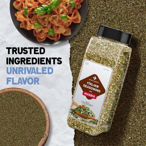 4 oz. Dependable Food Italian Seasoning - Resealable Pouch - Non-GMO, Natural, No Additives, No Salt, Allergen-Free