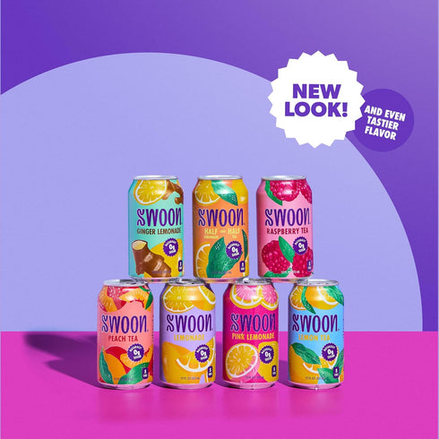 Pack 100% 12 oz (Pack 6) Swoon Trial - Low Carb, Paleo-Friendly, Gluten-Free Keto Drink - Made with Natural Lemon Juice