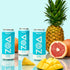 16 (Pack 12) ZOA Zero Sugar Energy Drinks - Tropical Punch | Healthy Energy Formula with Natural Caffeine, Daily