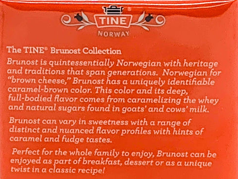 Cheesers 8 oz. Gjetost -Ski Queen Norway Cheese