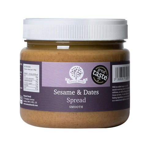 Nutural World - Sesame and Dates spread 35 Oz (1kg) Great Taste