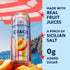 0g 6-Pack Sanpellegrino CIAO! Peach Sparkling Water, Low-Calorie Italian Sparkling Water with Real Fruit Juices, Added
