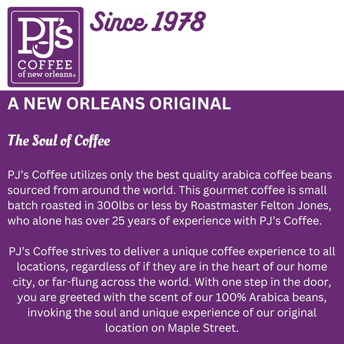 PJ's Coffee Southern Pecan Single Serve Cups, Bold Nutty Flavor - 12 Count