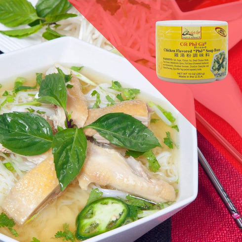 10 oz Quoc Viet Foods Chicken Flavored Pho Soup Base Cot Pho Ga Brand