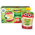 Mott's No Sugar Added Applesauce, 3.2 Oz Clear Pouches, 48 Count (4