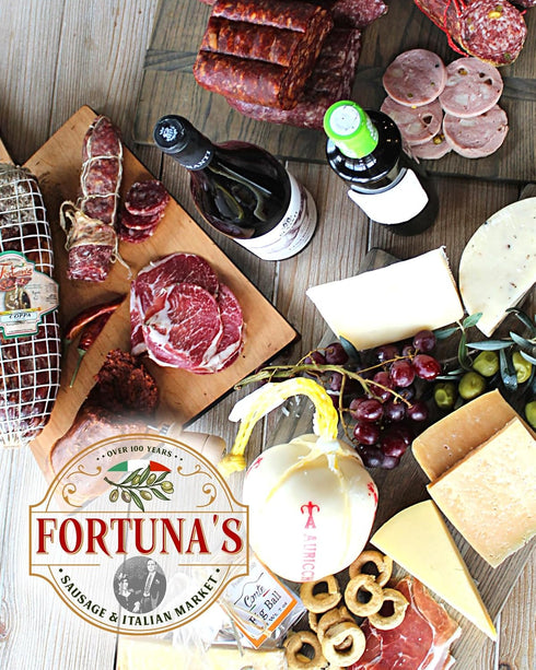 14-16 oz Fortuna's Guanciale - All Natural Pork Jowls, Hand Made in USA, approx hand cut pieces. Cured Meat