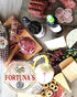 8-10 oz Fortuna's Calabrese Pancetta - Naturally Dry Cured Pork Belly with True Calabrian Hot & Sweet Pepper.