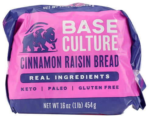 16 OZ BASE CULTURE Cinnamon Raisin Bread