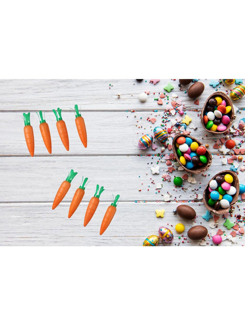 Generic 8ct 4pk SOL MAR Powder Candy Carrots - Sweets Spring-Themed Treats Celebrations Gifts Parties Bonus Klopasb