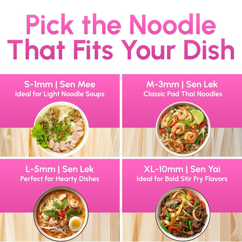 1mm 16 Pack 6 Pho Rice Stick Noodles, width, Ounce Each