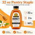 32 oz Pure Raw Unfiltered Orange Blossom Honey, - Premium American Sourced by Weeks Honey Farm | Light Citrus Floral
