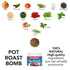 3 Pack InstaBomb | Jar Variety - Barbacoa, Lemon Garlic and Pot Roast | Premium Spice Bombs with All Clean Ingredients.