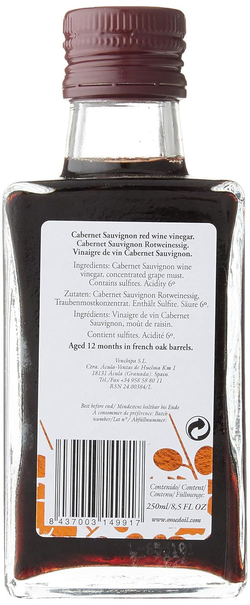 O-MED Cabernet Sauvignon Vinegar - Gourmet Flavor Enhancer