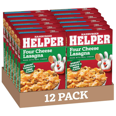 Hamburger Helper, Four Cheese Lasagna, 5.5 oz box