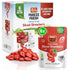 6 Pack (1 Oz Packs Pols Freeze Fresh - Sliced Freeze-Dried Strawberries Each) No Added Sugar, Non-GMO, Vegan