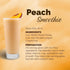 Summertime (1 Monin - Peach Fruit Pure, Sweetness, Great for Cocktails, Smoothies, and Lemonades, Non GMO, No
