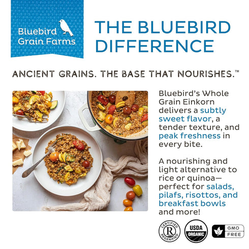 1 Lb. Bluebird Grain Farms Organic Whole Grain Einkorn