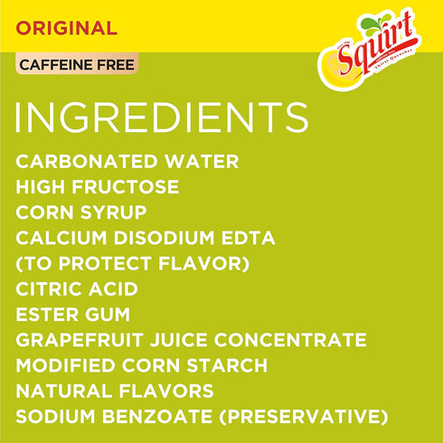 Squirt 12 Oz 12 Pack Soda, Grapefruit, Fl Cans