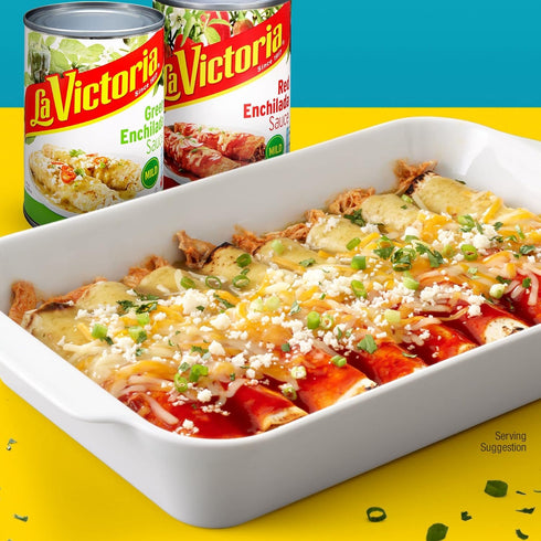 LA VICTORIA Variety Pack, Green, Red Enchilada Sauce, 10 oz Can, 6 Pack