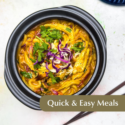 Simmer 3 Pack (9.8 oz Watcharee's Thai Curry Sauces - Coconut Curry | Authentic Khao Soi Recipe, Vegan, Non-GMO