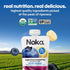 850mg Omega-3 4.22 oz (Pack 12) Noka Superfood Fruit Smoothie Pouches, Blueberry Acai with Brain Support, Healthy