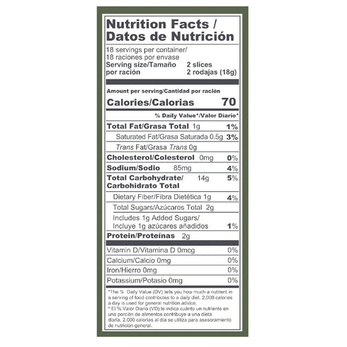 5 (36 count) Flora Foods - Italian Hard Toast Grain