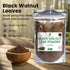 4oz, Herb To Body Black Walnut Leaf Powder - Wildcrafted Juglans Nigra, Finely Ground Dried Black Walnut Leaves