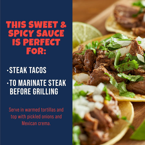 8 Ortega Hot Truffle Taco Sauce, Sweet and Spicy Sauce and Marinade, Ounce