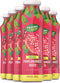 Heaven & Earth 100% Pure Organic Pomegranate Juice 11.15oz (6 Pack), NO