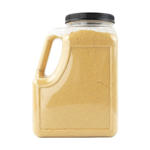 (5.5 Olive & Vine Yellow Mustard Ground, Tangy Flavor, For Sauces & Dressings, Rich Tradition, Authentic Taste