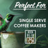 100% 42 Count (Pack 1) Magnum Exotics Coffee, Blue Mountain Blend - Light-Medium Roast, Ground Coffee Pods, Single