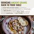 100% 5 lbs, Grand Teton Ancient Grains - Organic Spelt Berries, Whole Unmilled Spelt Berries, US-Grown Farro Organic