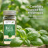 THE HOLLY TREE 0.7 oz Organic Basil Leaves - Dried Basil Seasoning with Fresh Flavor - USDA Organic, Kosher, Gluten