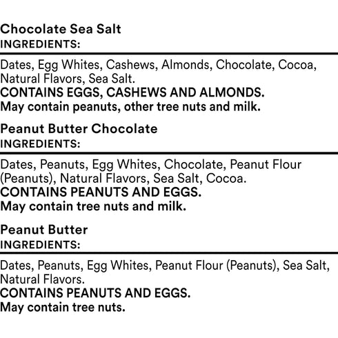 RXBAR Protein Bars, Variety Pack, 18.3 oz Box (10 Bars)