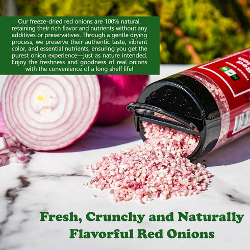 2 Oz, 19.61 Oz (580ml), 2 Oz NPG Freeze-Dried Red Onion Chinkiang Vinegar Fl and Dried Chopped Green Onions