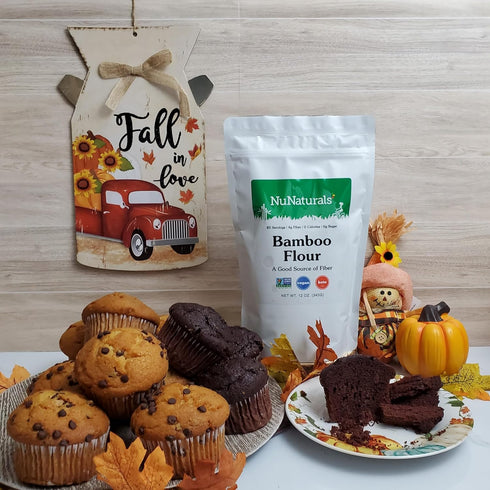 12 oz. (2-Pack) NuNaturals Bamboo Flour