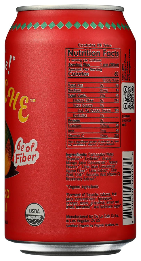 12 De La Calle Organic Mango Chili Tepache, FZ