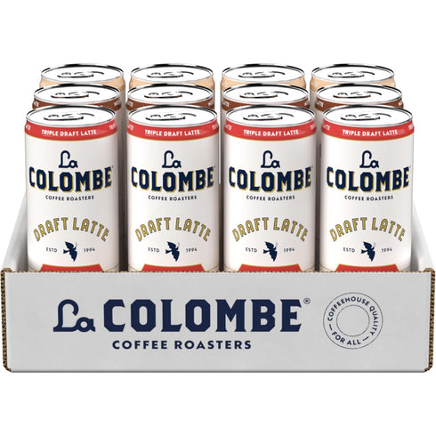 Pack, 11 oz (Pack 12), La Colombe draft Latte Variety fl cans of Includes Triple, Vanilla & Mocha Latte, Coffeehouse