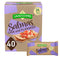 Sanissimo Salmas Chia & Flaxseed, 40 Packs of 3 Crackers, Oven Baked