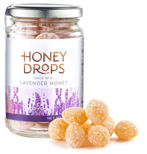 Gourmanity Honey Drops Made with Lavender Honey, Fruity and Floral Touch Carefully