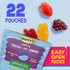 Pack, 22 17.6 oz (Pack 6) Mott's Fruit Flavored Snacks, Assorted Fruit, Gluten Free Snack, Value Pouches